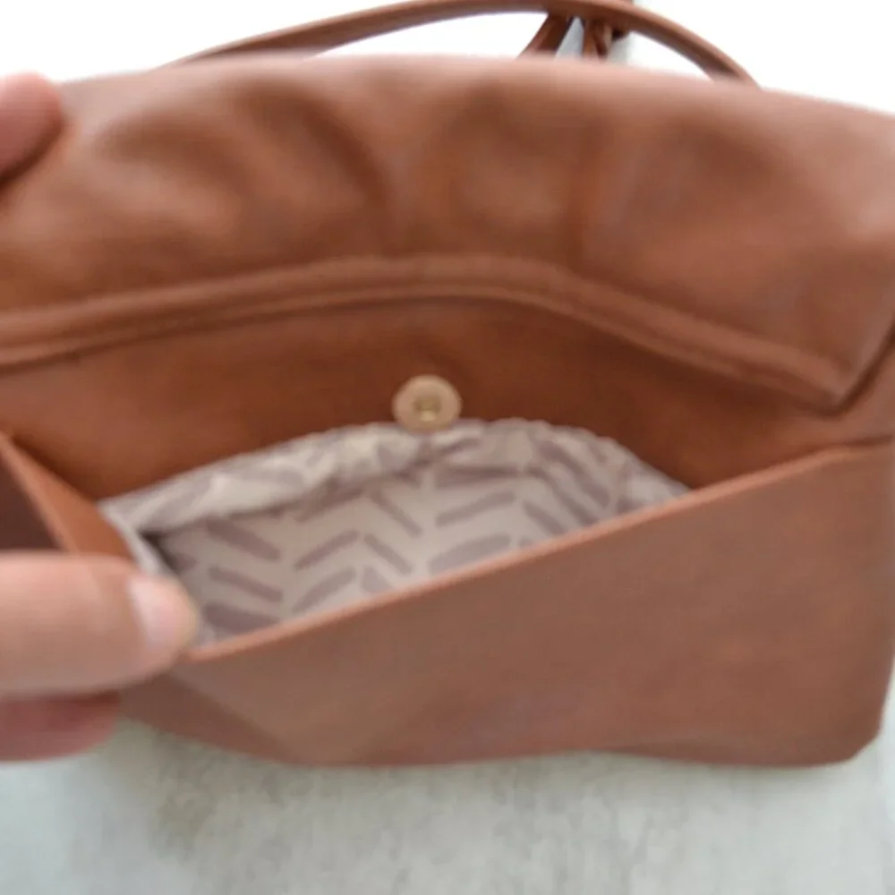 Madison West Crossbody Flap Envelope Clutch Bag